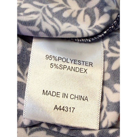 Appleseeds Womens Size S Floral Print Button Front Collared Long Sleeve Tunic - Picture 4 of 6